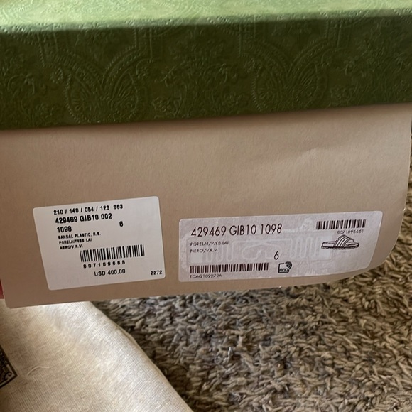 Gucci Web Sandals - Picture 10 of 11